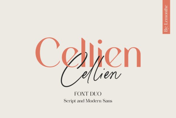 Cellien: Where Flowing Script Meets Modern Polish