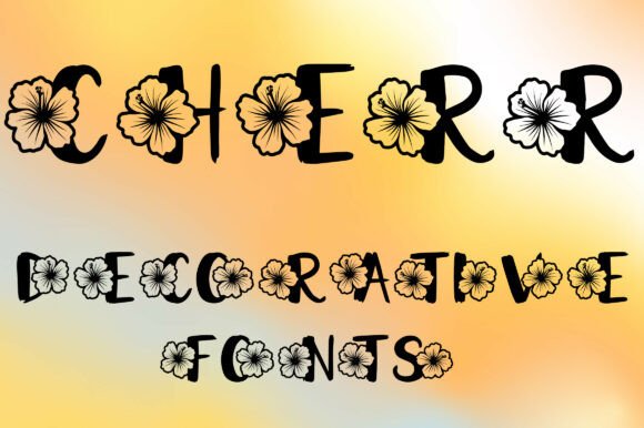 Cherr: The Floral Display Font for Vibrant Branding