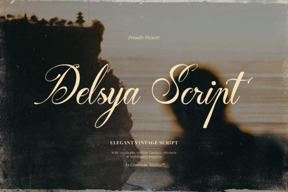 Delsya Script: Weaving Vintage Elegance into Modern Design