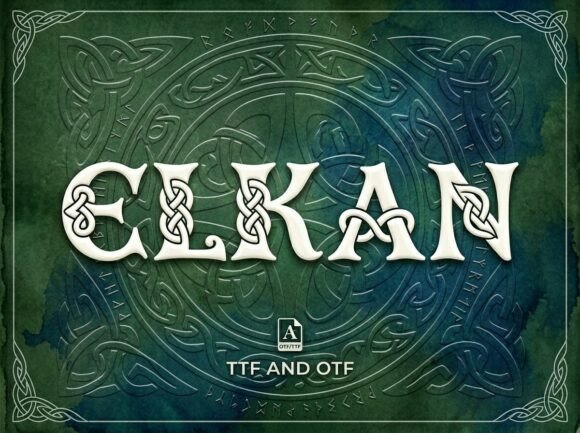 Elkan: A Display Font That Commands Attention