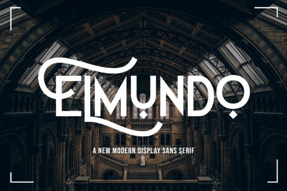 Elmundo: A Modern Typeface for Bold Visual Statements