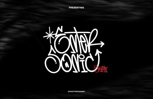 Enter Sonic Graffiti: A Bold Handwritten Font for Dynamic Designs