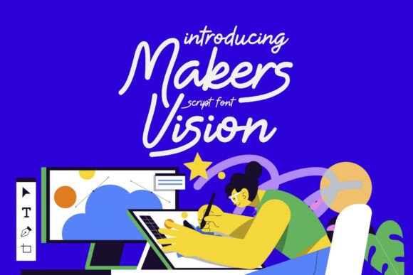 Makers Vision: A Modern Script with Authentic Charm