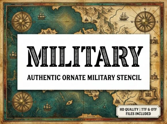 Military: The Premium Font for Instant Authority and Prestige