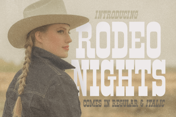 Rodeo Nights: Bringing Bold Western Character to Your Designs
