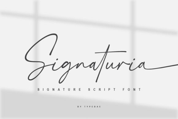 Signaturia: The Handwritten Font for Authentic Branding
