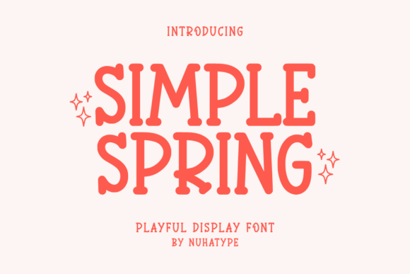 Simple Spring: A Fresh Take on Modern Handwriting