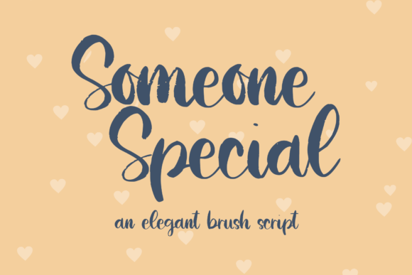 Someone Special: A Font That Feels Like a Handwritten Note