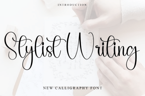 Stylist Writing: The Festive Typeface for Holiday Designs